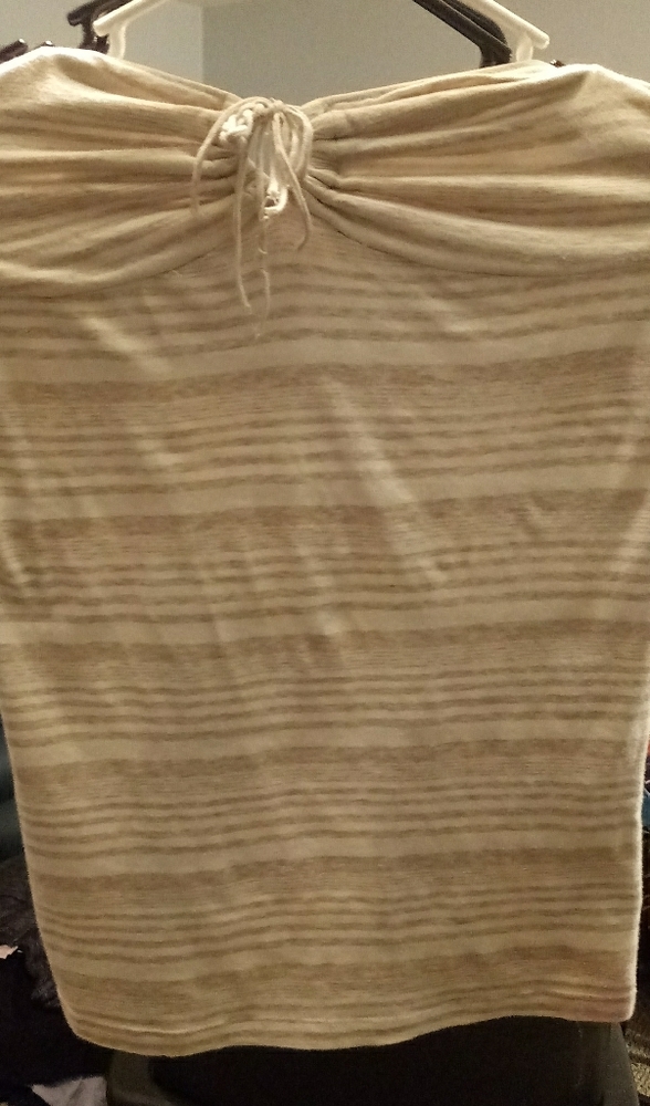 Stiped halter top